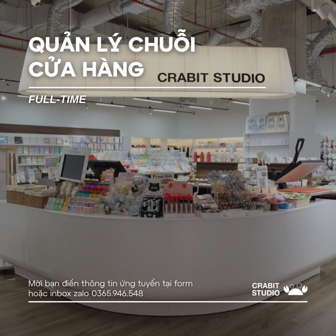 Poster tuyển dụng cơ sở HÀ NỘI CENTRE